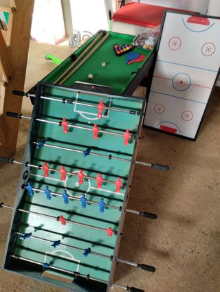 Mesa futbolín,billar...(Multijuegos)