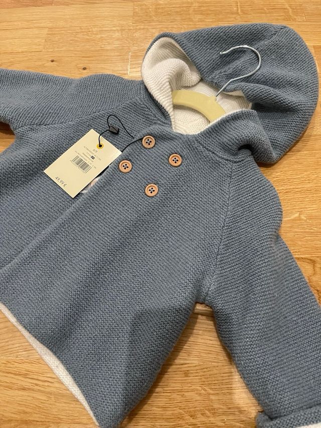 Abrigo punto bebé Gocco 6-9