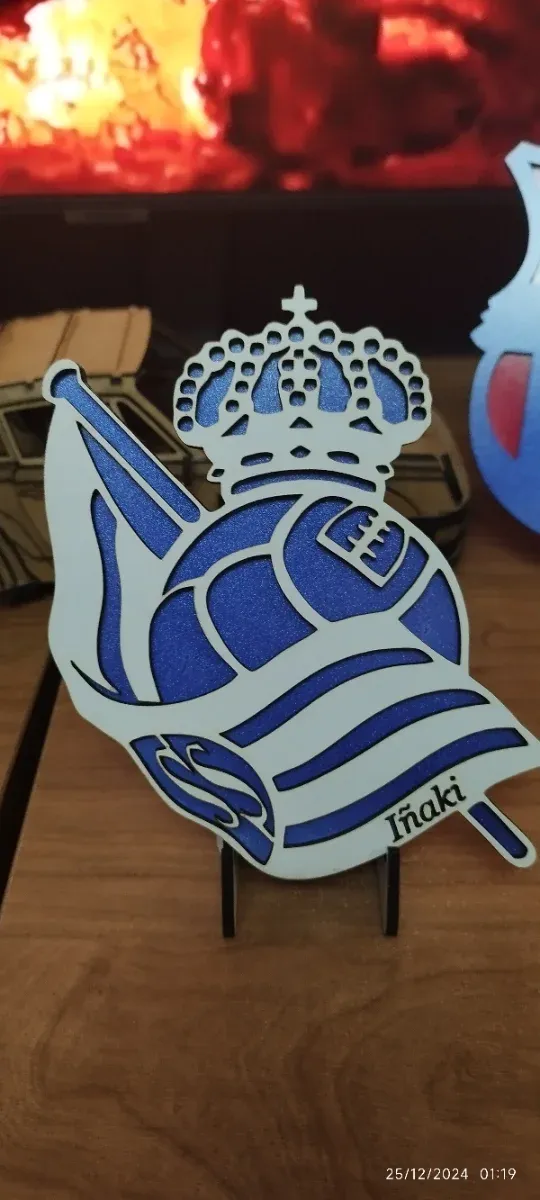 Escudo futbol personalizado