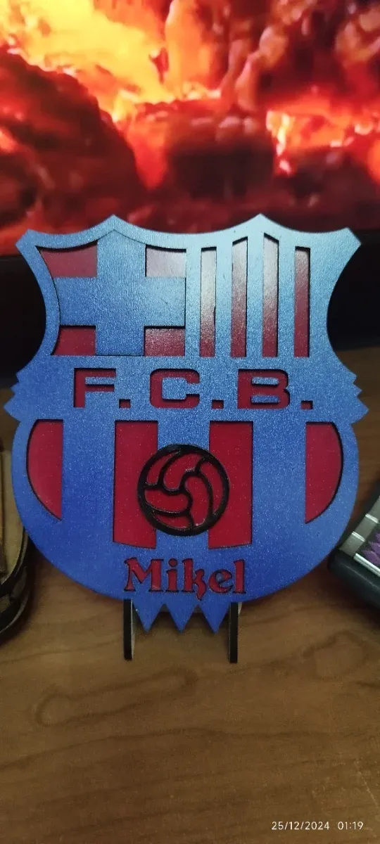 Escudo futbol personalizado