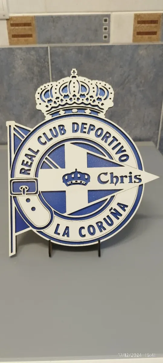 Escudo futbol personalizado