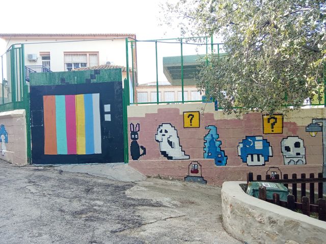 Artista Grafiti deco hogar negocio Xapa pintura