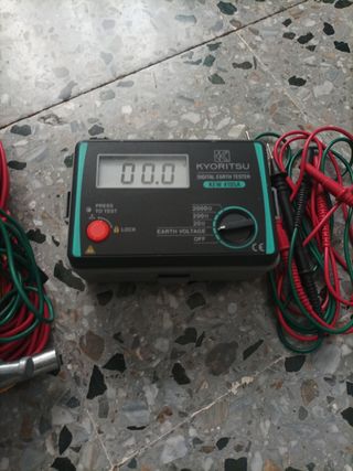 Medidor tierras kyoritsu completo