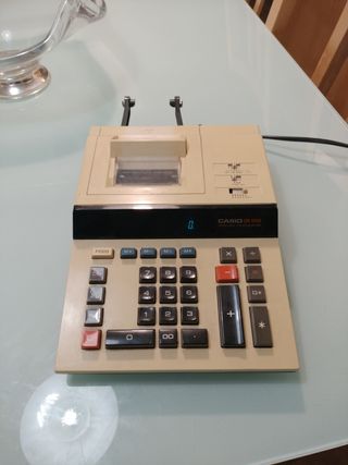 Calculadora Casio DR-120S vintage