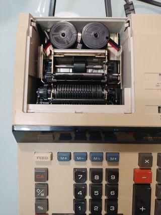 Calculadora Casio DR-120S vintage