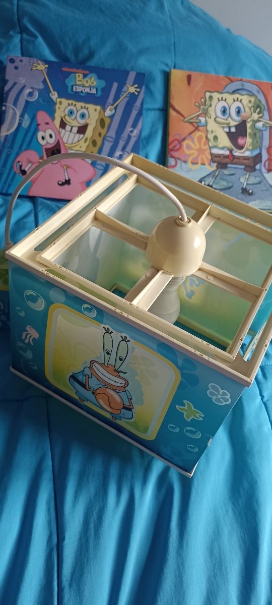 Lámpara Bob esponja