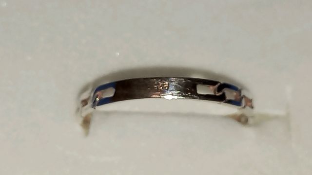 Anillo plata de ley