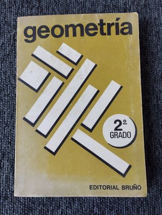 2 libros Geometría y nociones de arquitectura 1934