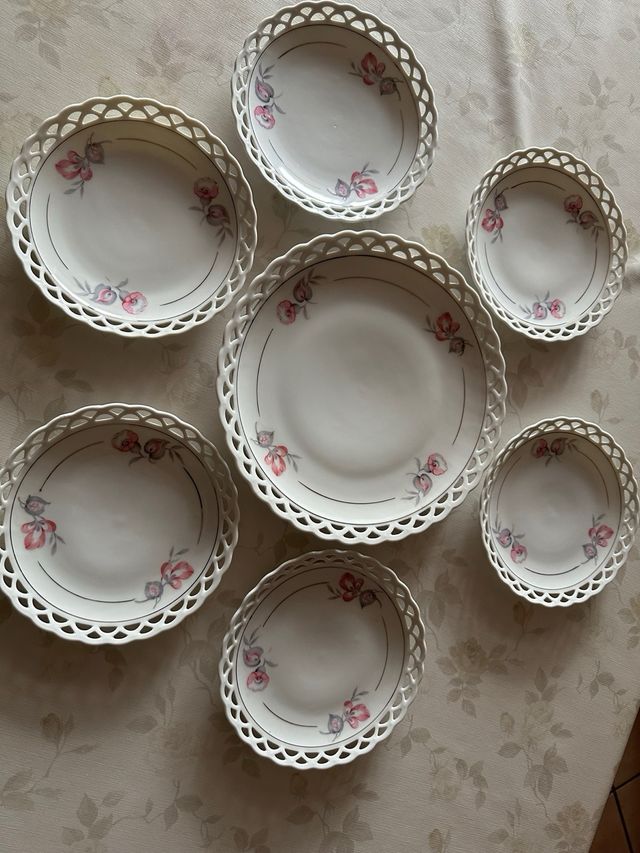 SERVIZIO DA DESSERT PER COLLEZIONISTI