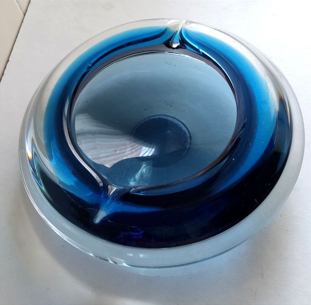 POSACENERE GRANDE IN MURANO, CENTROTAVOLA VINTAGE