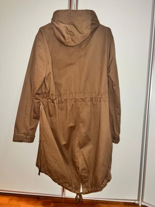 Parka da donna color oliva