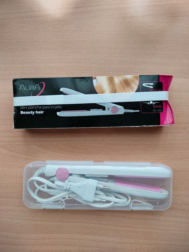 Mini plancha de pelo Aura