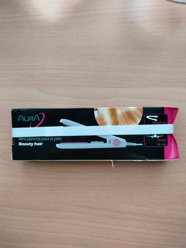 Mini plancha de pelo Aura