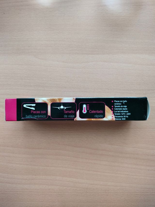 Mini plancha de pelo Aura