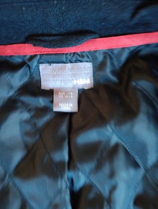 Chaquetón marinero con maxi bufanda 