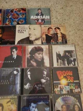 CDs musica 90 y 2000