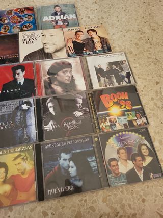 CDs musica 90 y 2000