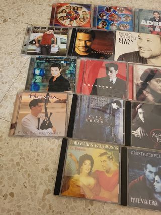 CDs musica 90 y 2000