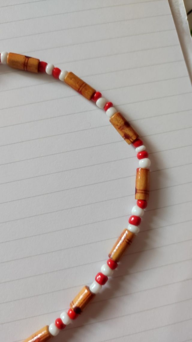 🍂Coquette Princess Mononoke inspired necklace