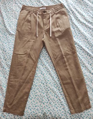 Pantalón de lino - MANGO