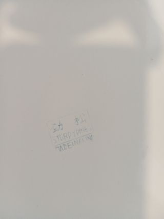 Antiga bandeja de ágata esmaltada