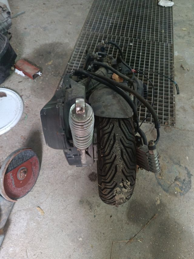 Motor Daelim SH2 125 inyección