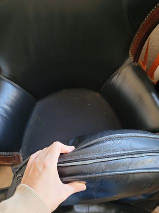 Sillón orejero estilo Isabelino