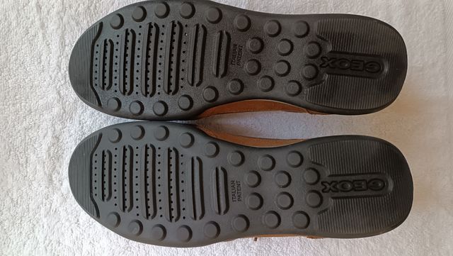 Zapatos Geox U método A-Suede+print.Lea