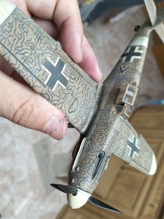Maqueta de avion Me109