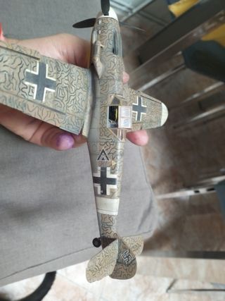 Maqueta de avion Me109