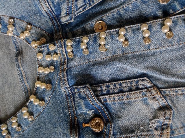 Cazadora vaquera mujer