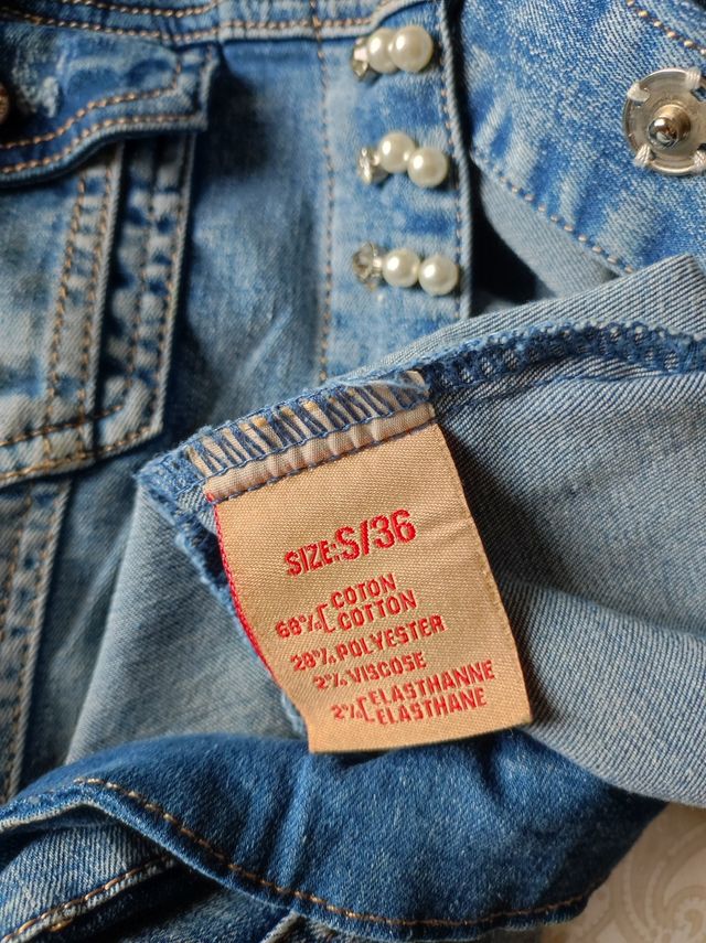 Cazadora vaquera mujer