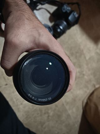 Canon 250D + kit objetivos