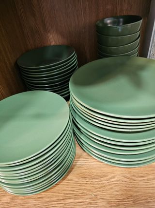 Vajilla cesiro gres verde