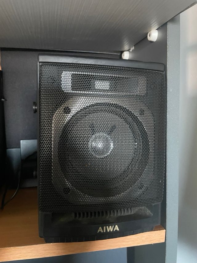 Pareja de minialtavoces Aiwa