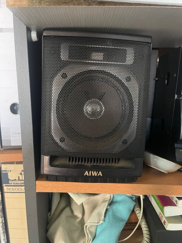 Pareja de minialtavoces Aiwa