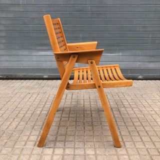 4 Sillas vintage REX diseño Niko Kralj para Stol