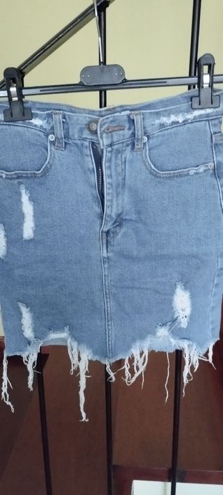 Falda vaquera