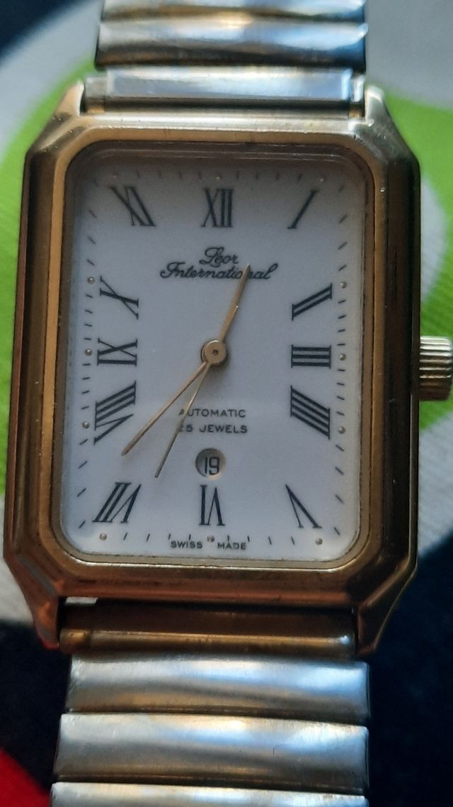 Leor International automatico oro 10 micron