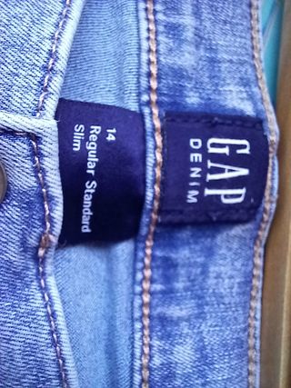 Pantalón vaquero GAP talla 14