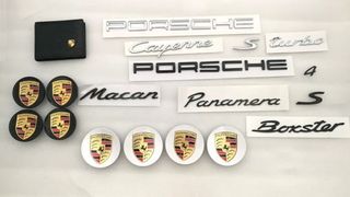 CENTRO DE RUEDA PORSCHE NEGRO 76MM