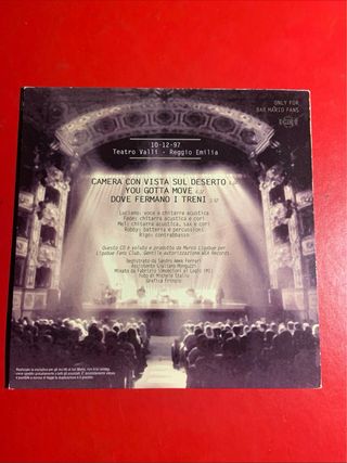 Cd Ligabue Acoustic Live raro 