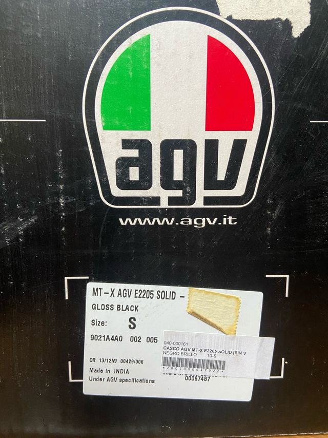 Casco AGV moto integral