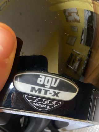 Casco AGV moto integral