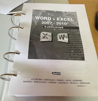Word y Excel 2007-2010. Ejercicios