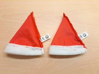 Mini cappellini di Natale