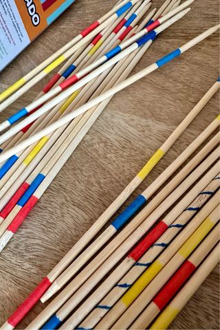 Mikado juego nuevo de madera