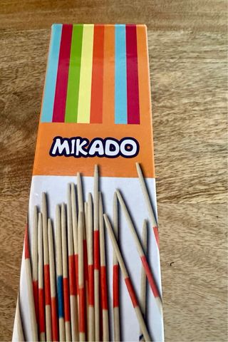 Mikado juego nuevo de madera