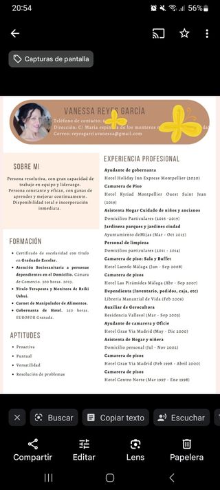 Limpieza por horas 