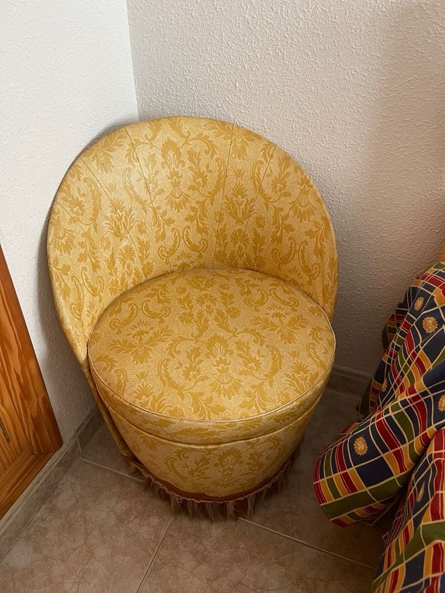 Sillon una pieza retro